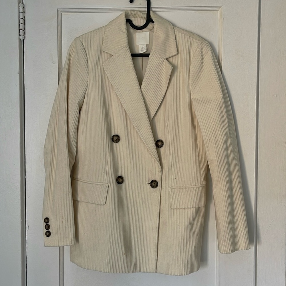H&M corduroy jacket. Size US4